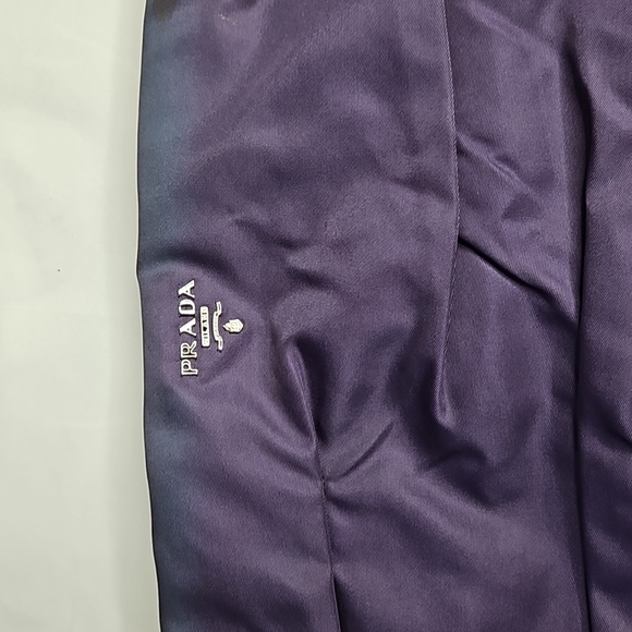 PRADA NYLON CLUTCH IN PURPLE - Picture 2 of 10